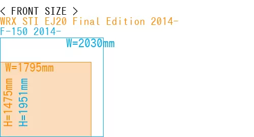 #WRX STI EJ20 Final Edition 2014- + F-150 2014-